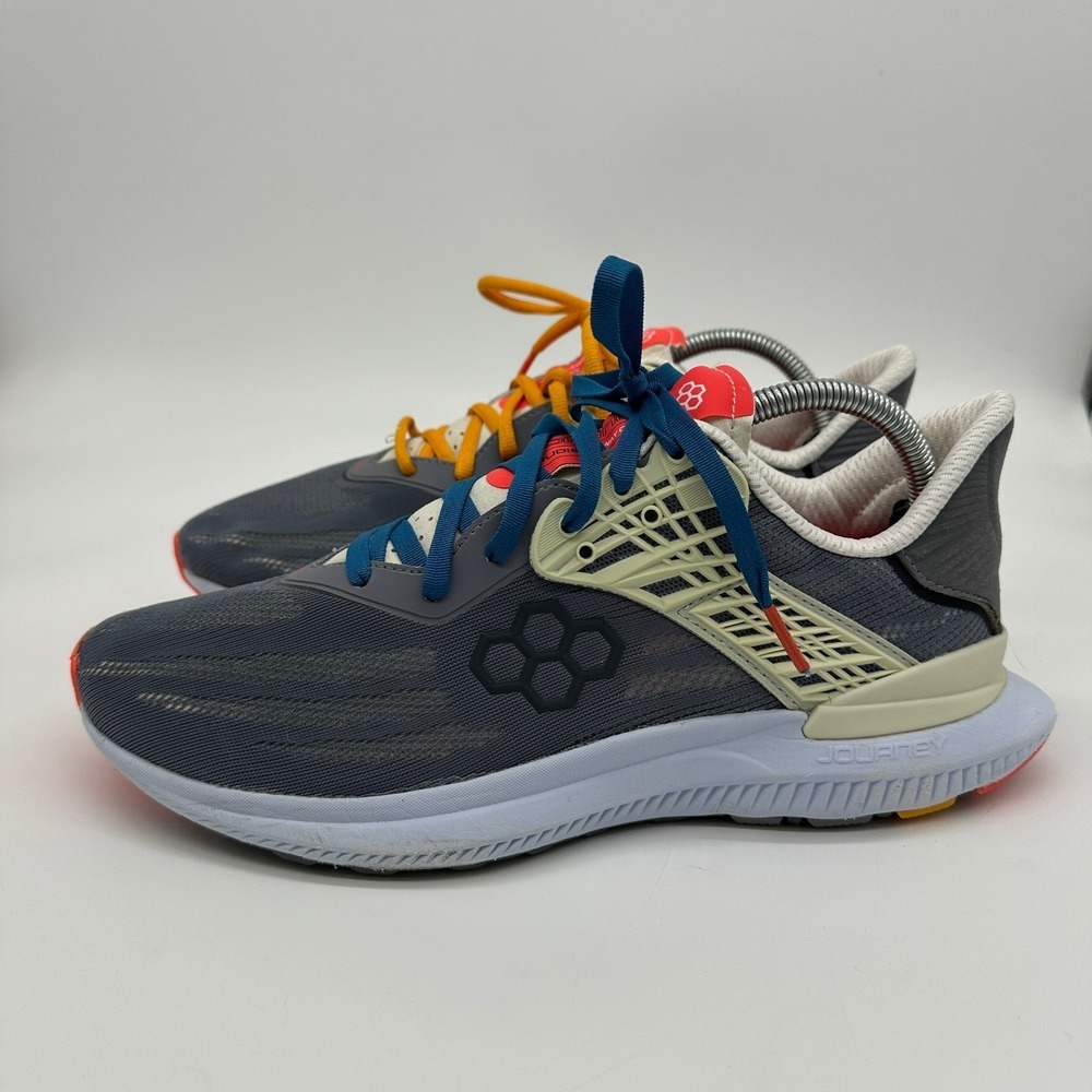 RUDIS Sneaker Men 10 Journey Gray Athletic Training Running Shoes JOU-0009-GG-10